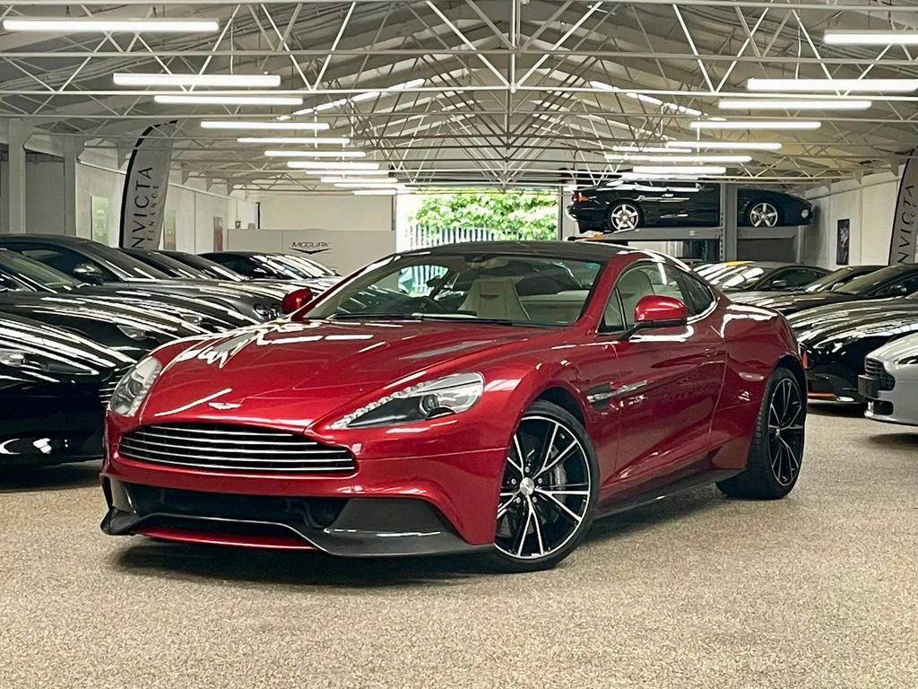 Aston Martin Vanquish V12 Coupe Black #8