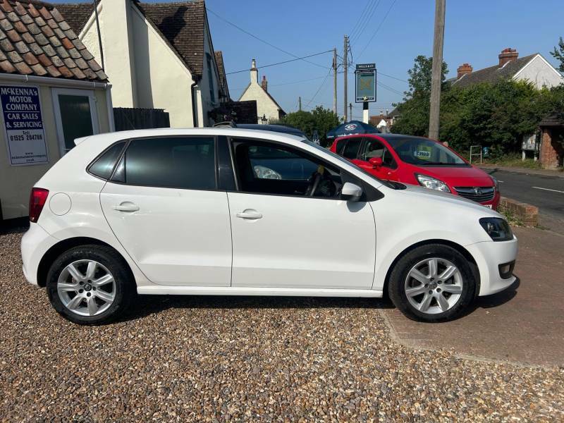 Volkswagen Polo 1.2 Match Edition Euro 5 - 2013 63 BX63FXT White #2
