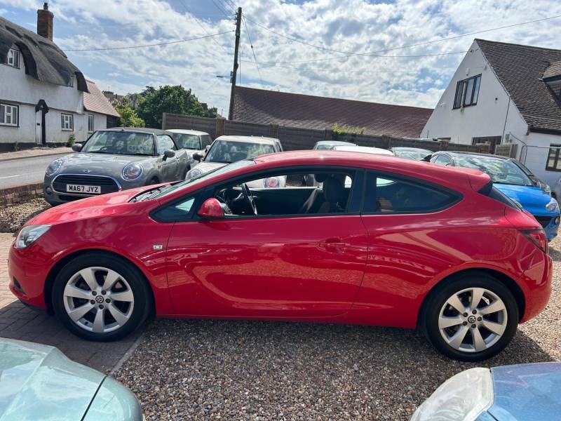 Vauxhall Astra GTC 1.4T 16V Sport Coupe Euro 5 Ss Red #6