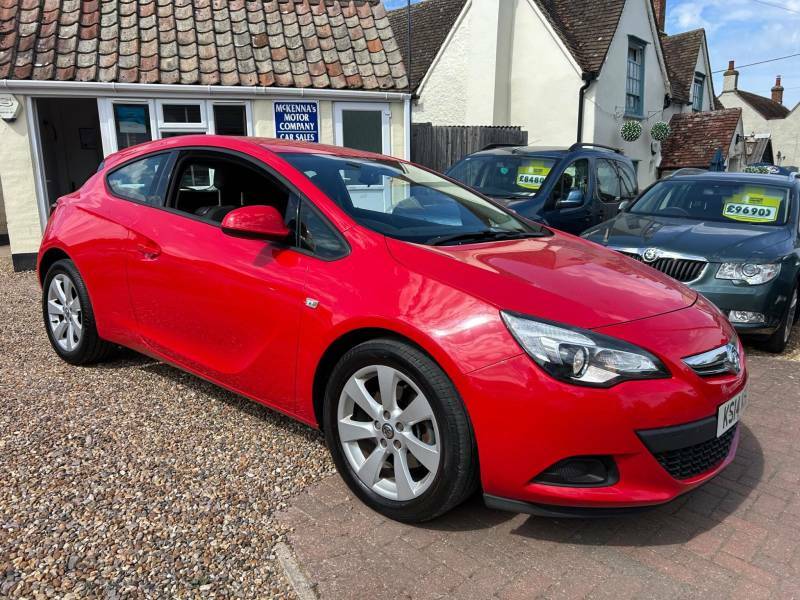 Vauxhall Astra GTC 1.4T 16V Sport Coupe Euro 5 Ss Red