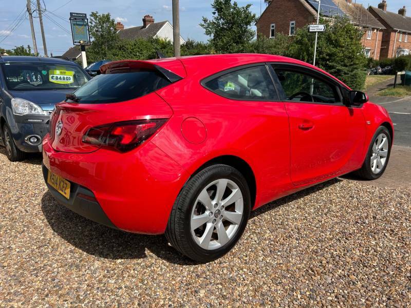 Vauxhall Astra GTC 1.4T 16V Sport Coupe Euro 5 Ss Red #3