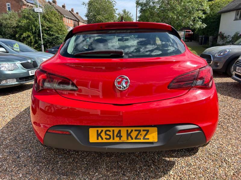 Vauxhall Astra GTC 1.4T 16V Sport Coupe Euro 5 Ss Red #4