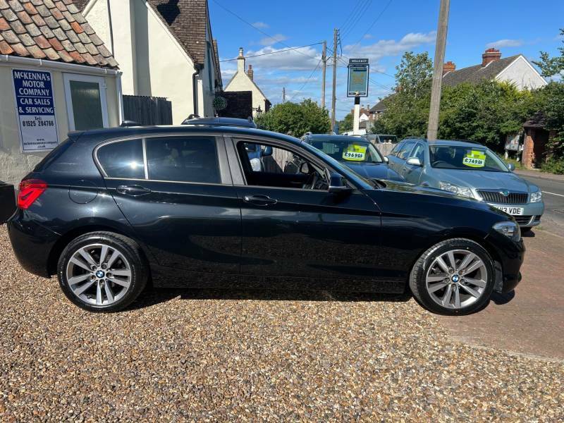BMW 1 Series 1.5 118I Sport Euro 6 Ss - 2016 66 KP66WYJ Black #2