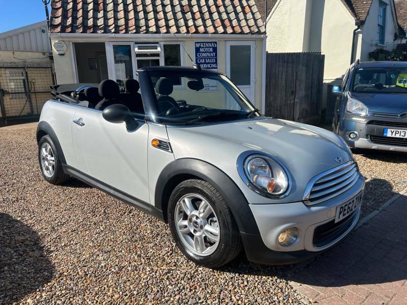 Mini Convertible 1.6 One Euro 5 Silver