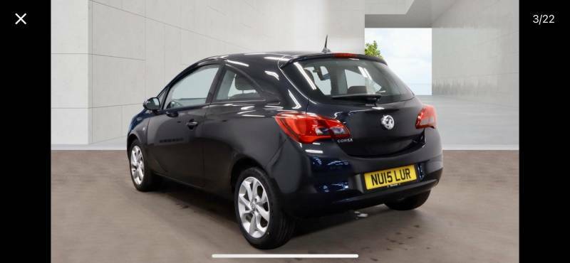 Vauxhall Corsa 1.2I Excite Euro 6 Ac Black #3
