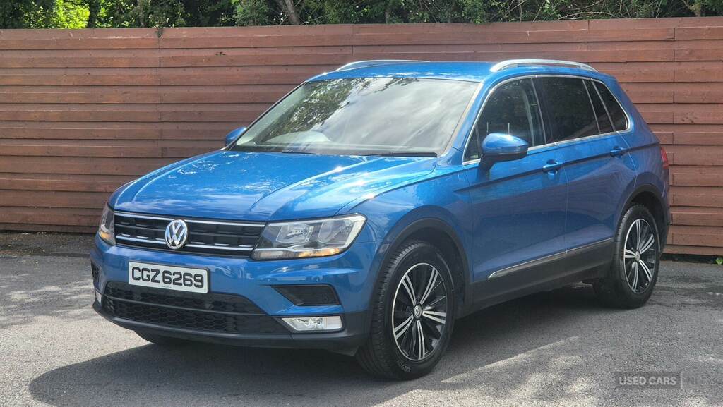 Volkswagen Tiguan 2.0 Tdi 150 Se Nav CGZ6269 Blue #3