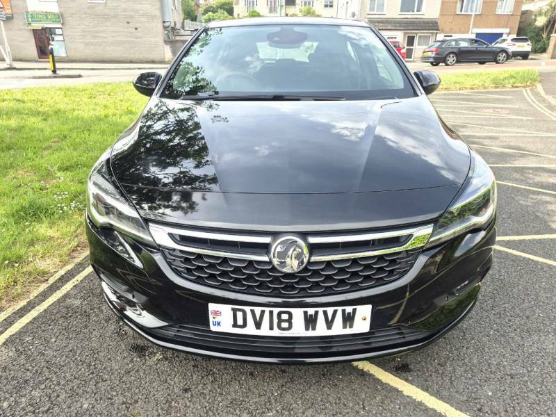 Vauxhall Astra 1.4T 16V 150 Sri - 2018 18 DV18WVW Black #3