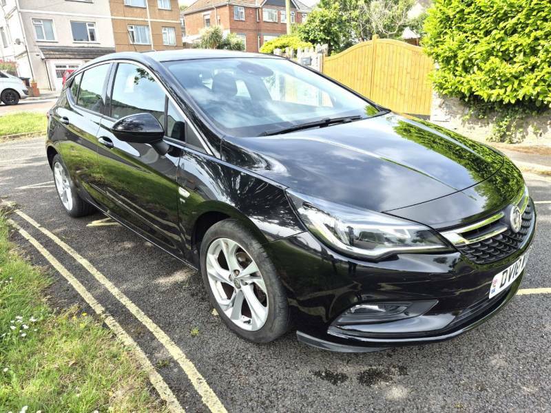 Vauxhall Astra 1.4T 16V 150 Sri - 2018 18 DV18WVW Black #5