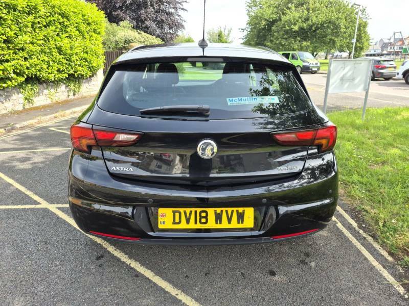 Vauxhall Astra 1.4T 16V 150 Sri - 2018 18 DV18WVW Black #6
