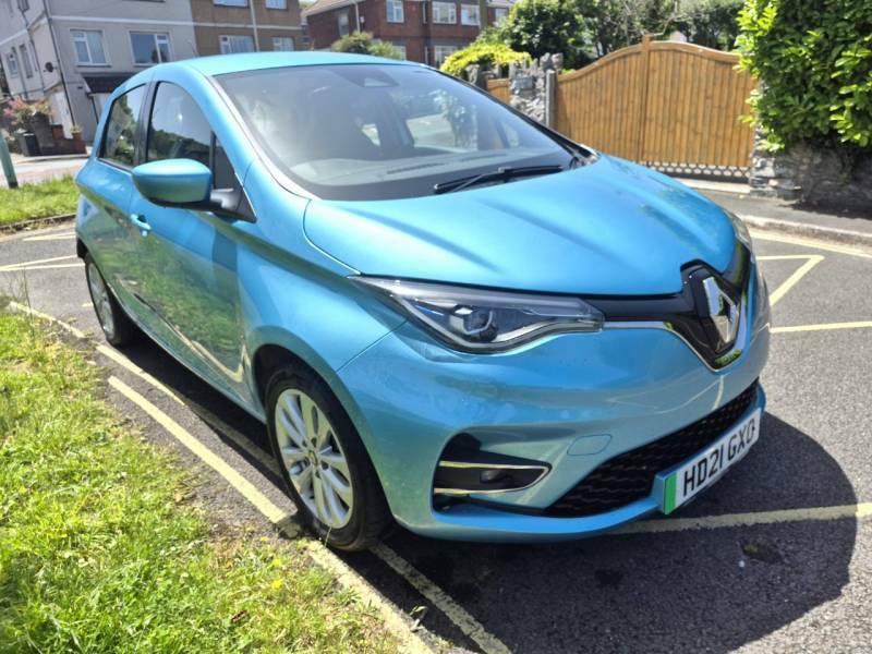Renault Zoe 80Kw Iconic R110 50Kwh Rapid Charge Blue #5
