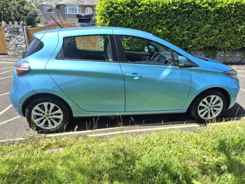 Renault Zoe 80Kw Iconic R110 50Kwh Rapid Charge Blue #4