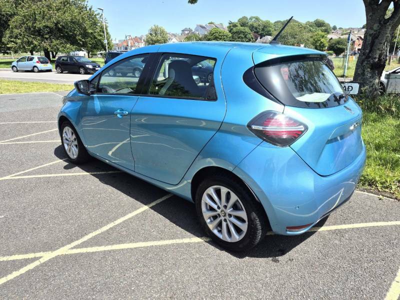 Renault Zoe 80Kw Iconic R110 50Kwh Rapid Charge Blue #6
