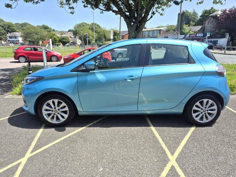 Renault Zoe 80Kw Iconic R110 50Kwh Rapid Charge Blue #2