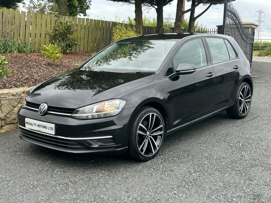 Volkswagen Golf 1.6 Tdi Se Nav WM17JHJ Black #4