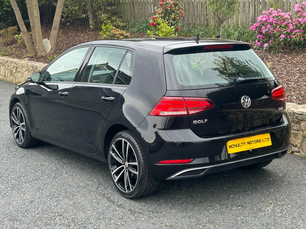 Volkswagen Golf 1.6 Tdi Se Nav WM17JHJ Black #6