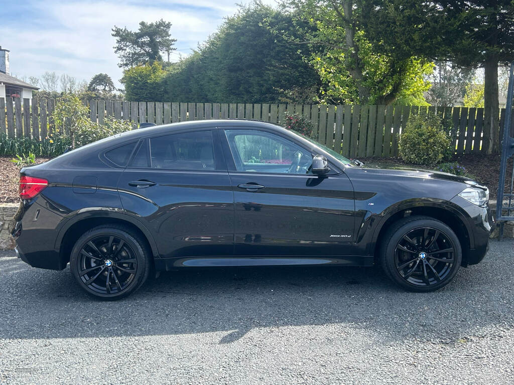 BMW X6 Xdrive30d M Sport Step DA62BHP Black #2