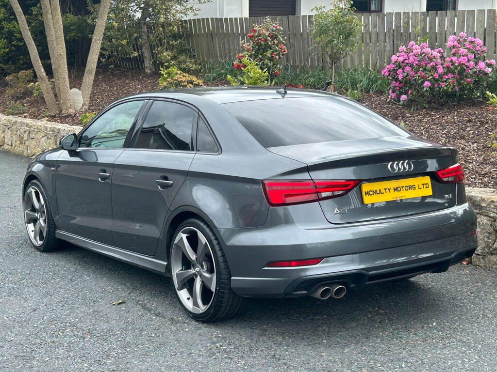Audi A3 2.0 Tdi Black Edition VK67FLG Grey #5
