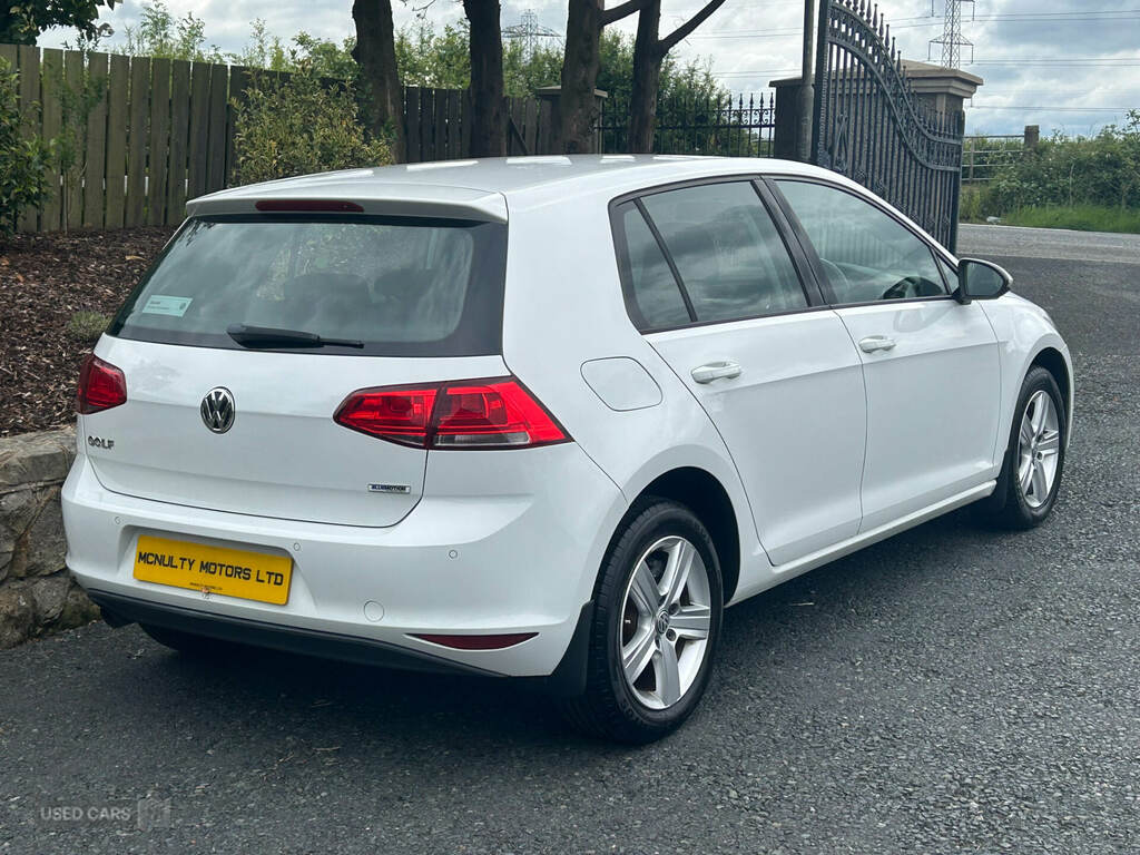 Volkswagen Golf 1.6 Tdi 105 Match WD14XZT White #3