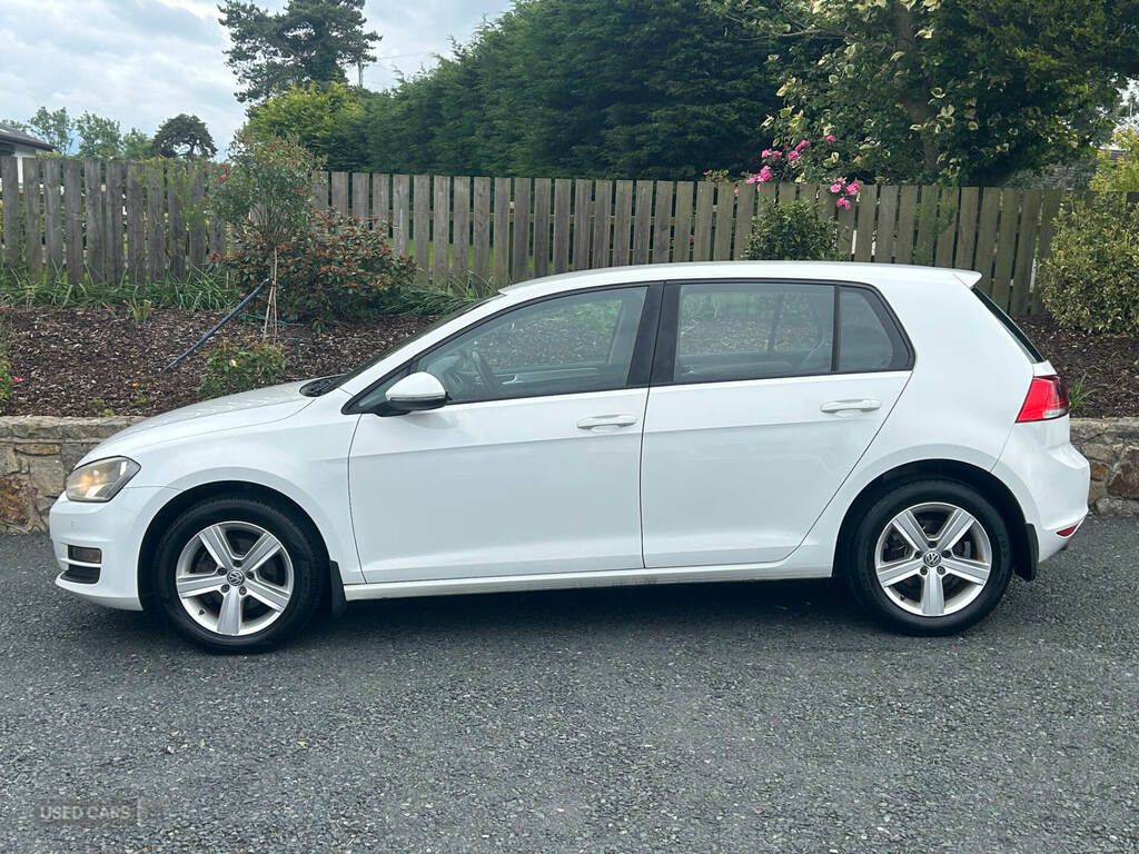 Volkswagen Golf 1.6 Tdi 105 Match WD14XZT White #5