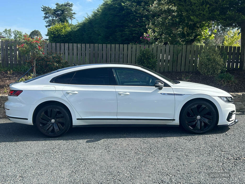 Volkswagen Arteon 2.0 Tdi R-line Dsg White #2