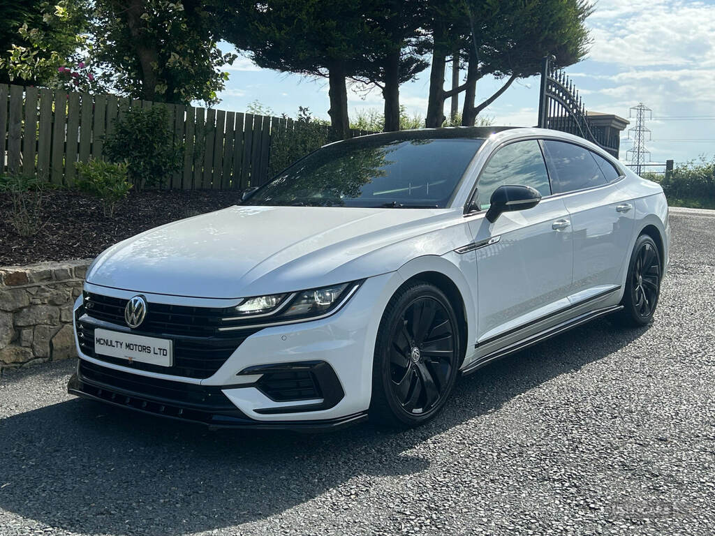 Volkswagen Arteon 2.0 Tdi R-line Dsg White #6