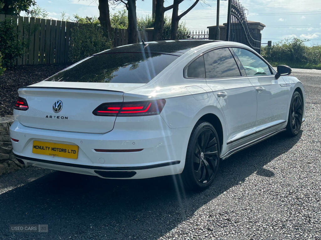 Volkswagen Arteon 2.0 Tdi R-line Dsg White #3