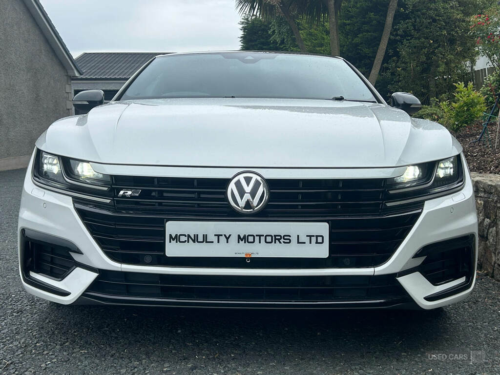 Volkswagen Arteon 2.0 Tdi R-line Dsg White #4