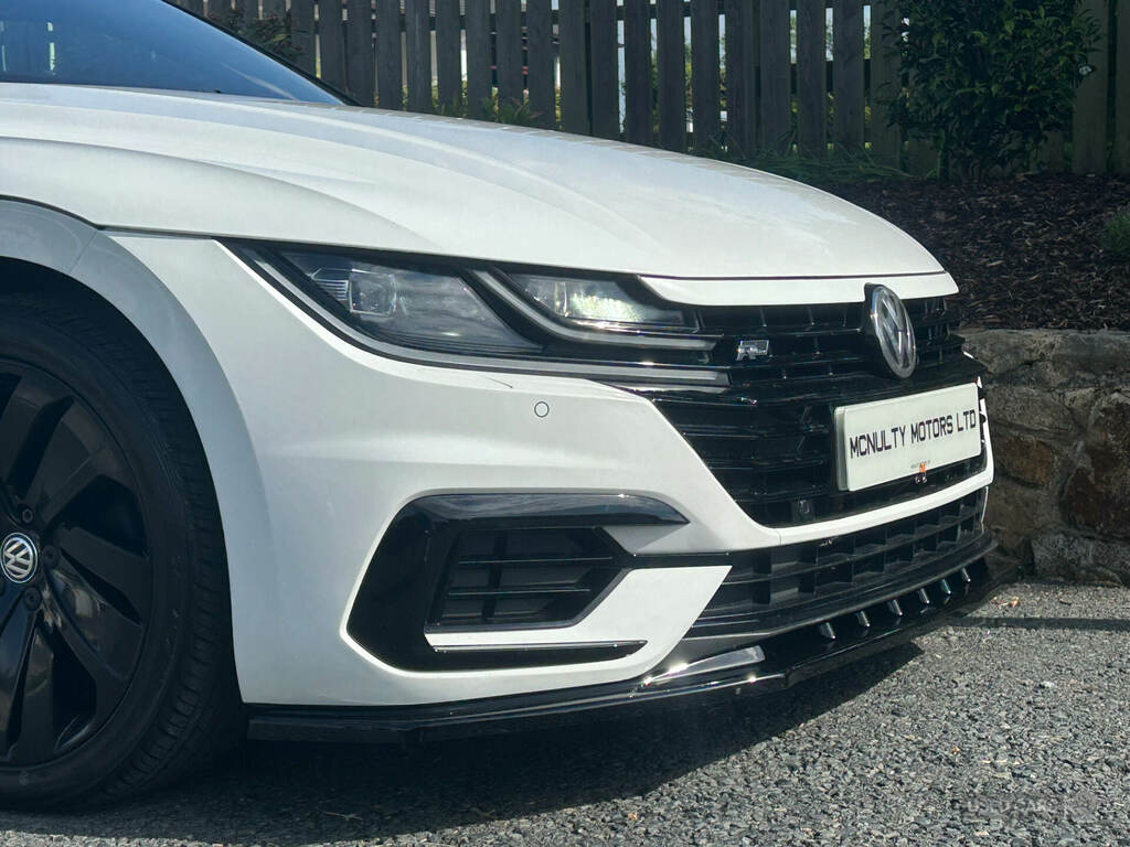 Volkswagen Arteon 2.0 Tdi R-line Dsg White #4