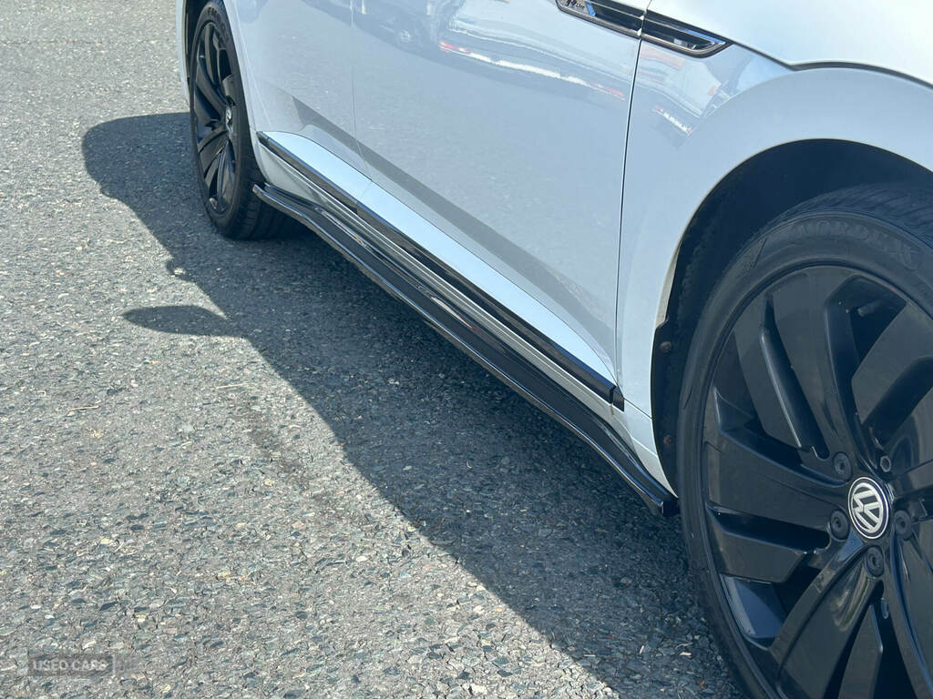 Volkswagen Arteon 2.0 Tdi R-line Dsg White #5