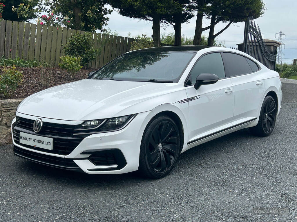 Volkswagen Arteon 2.0 Tdi R-line Dsg White #5