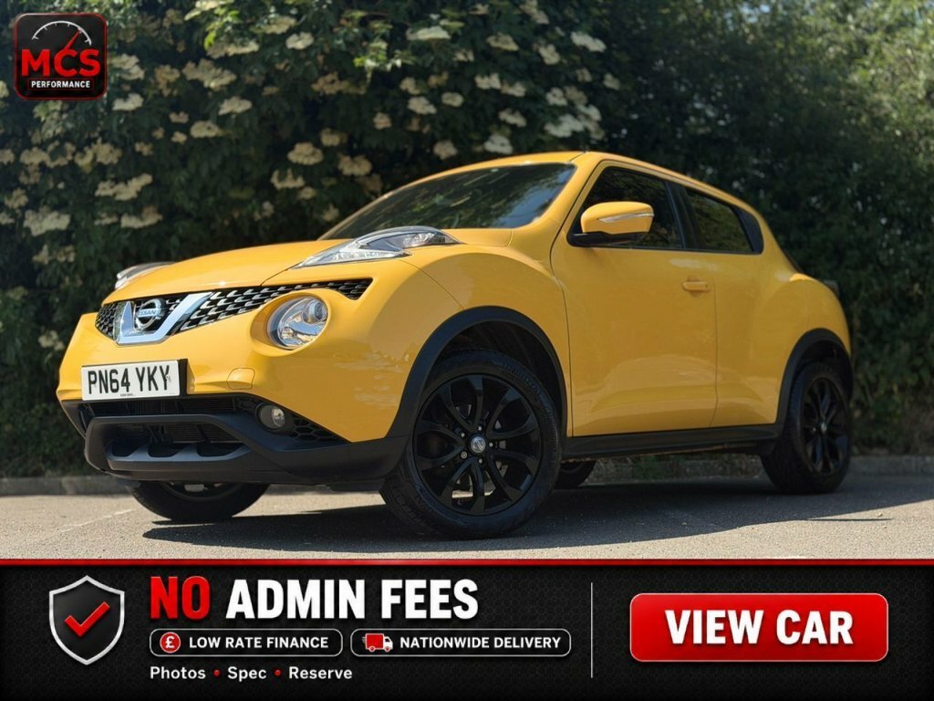 Nissan Juke 1.5L Tekna Yellow