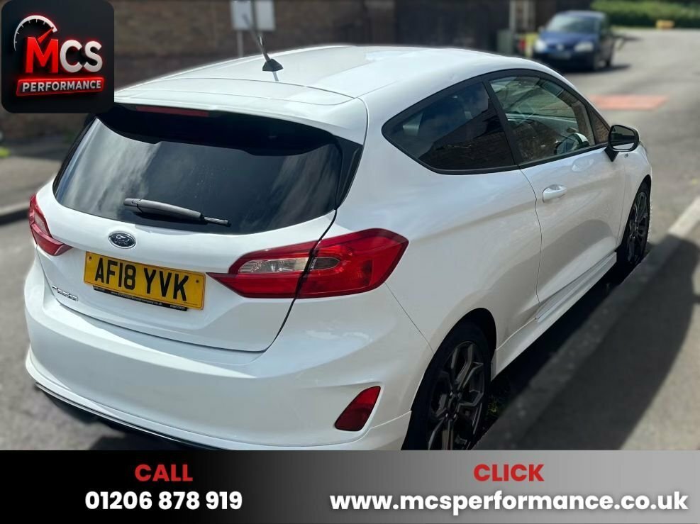 Ford Fiesta 1L St-line AF18YVK White #3