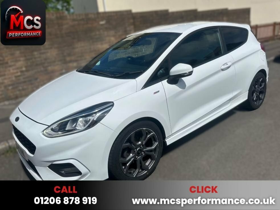 Ford Fiesta 1L St-line White