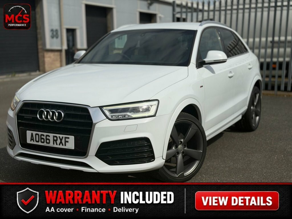 Audi Q3 2L S Line Plus White