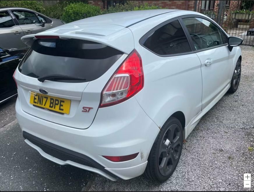 Ford Fiesta 1.6L St-3 White #2