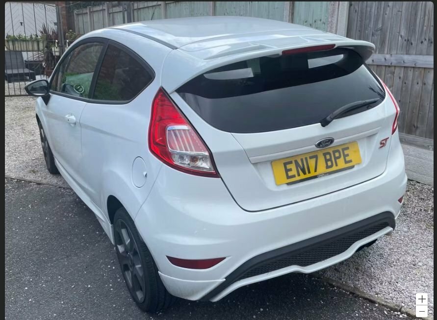 Ford Fiesta 1.6L St-3 White #4