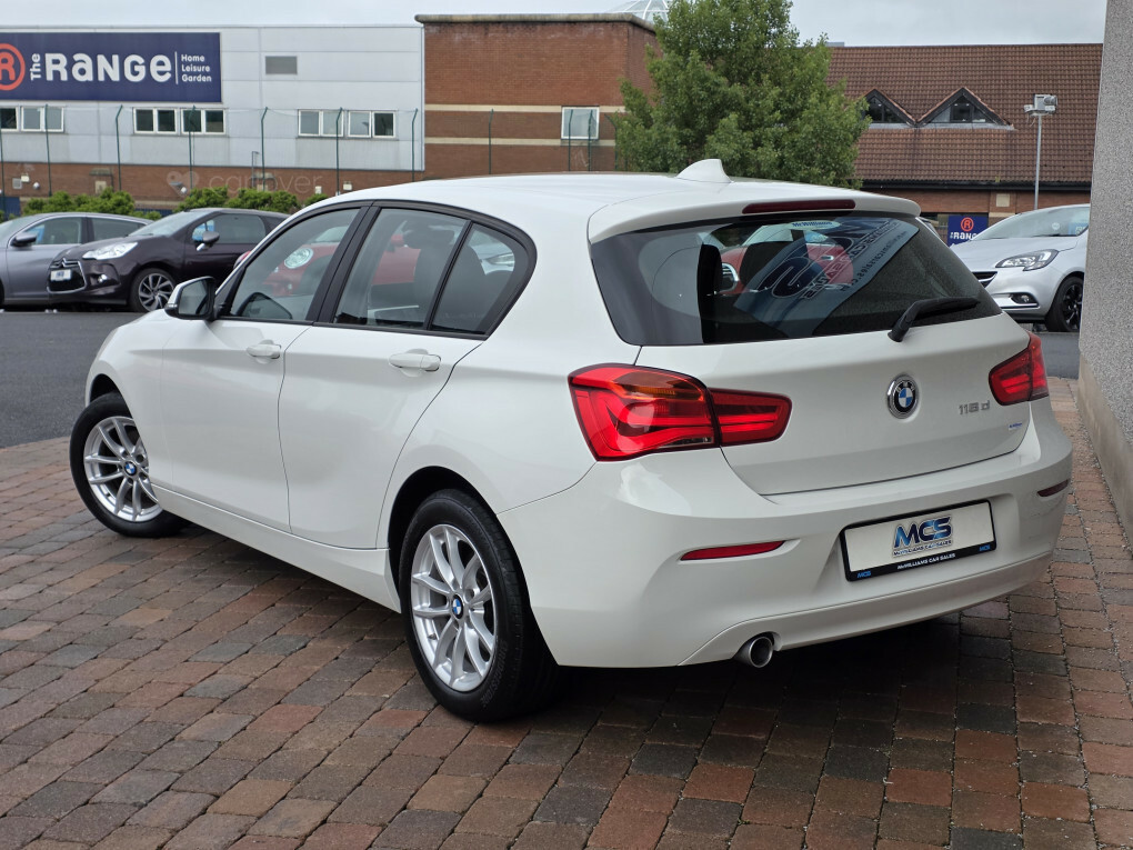 BMW 1 Series 116D Se White #5