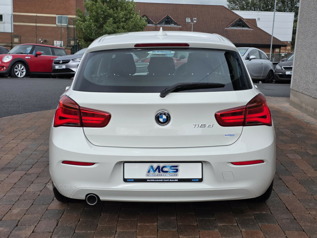 BMW 1 Series 116D Se White #4