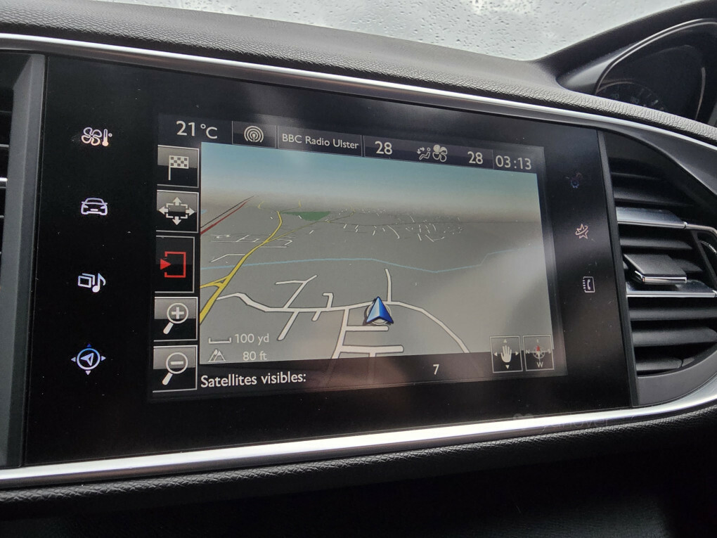 Peugeot 308 1.6 Bluehdi 120 Allure Sat Nav, Dab, Bluetooth Blue #15