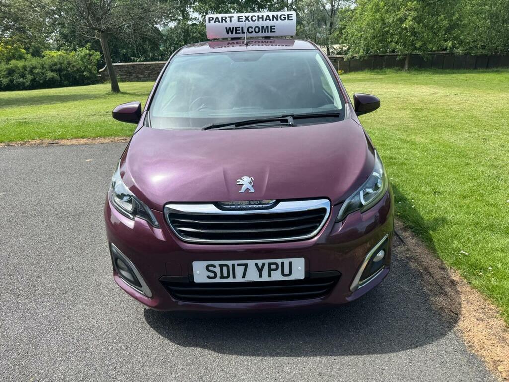 Peugeot 108 1.2 Puretech Allure Euro 6 Purple #2