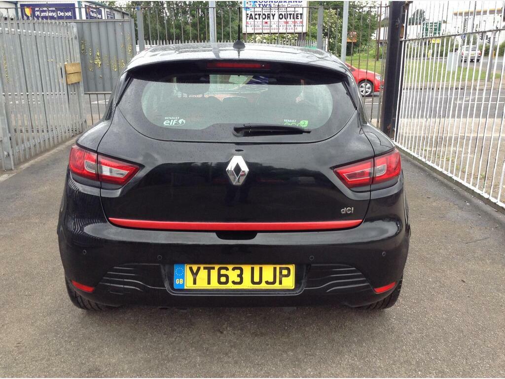 Renault Clio 1.5 Dci Dynamique S Medianav Euro 5 S S YT63UJP Black #5