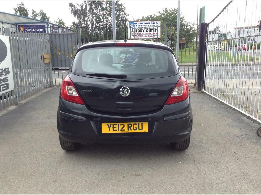 Vauxhall Corsa 1.4 16V Se Euro 5 YE12RGU Black #5