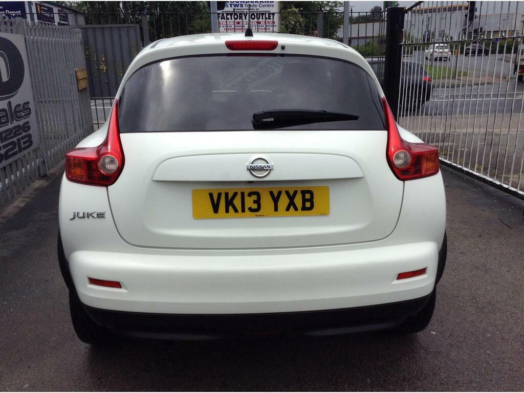Nissan Juke 1.6 Tekna Cvt Euro 5 VK13YXB White #5