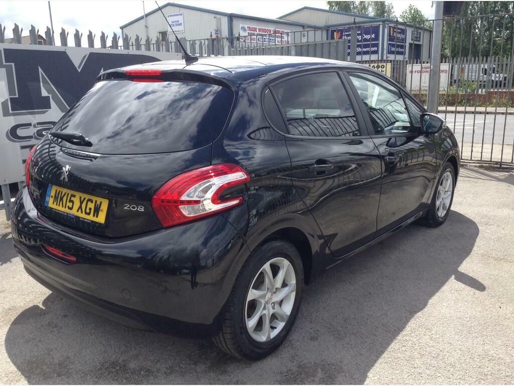 Peugeot 208 1.2 Vti Puretech Style Euro 6 Black #6