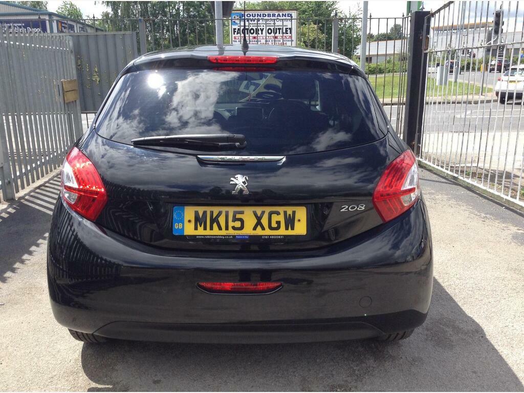 Peugeot 208 1.2 Vti Puretech Style Euro 6 Black #5