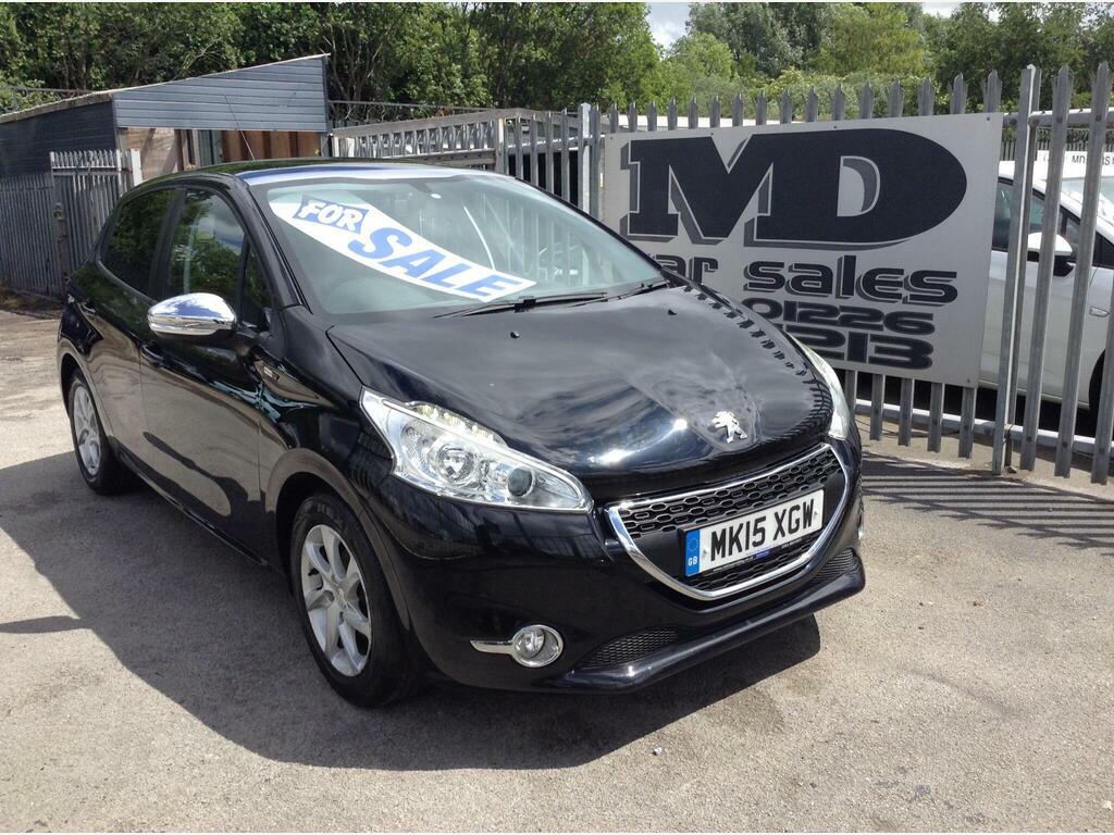 Peugeot 208 1.2 Vti Puretech Style Euro 6 Black