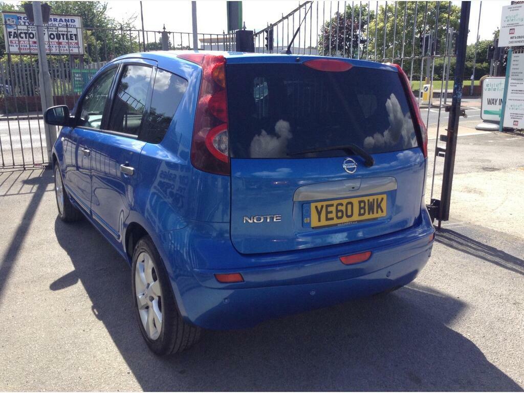 Nissan Note 1.6 16V Tekna Euro 5 Blue #4