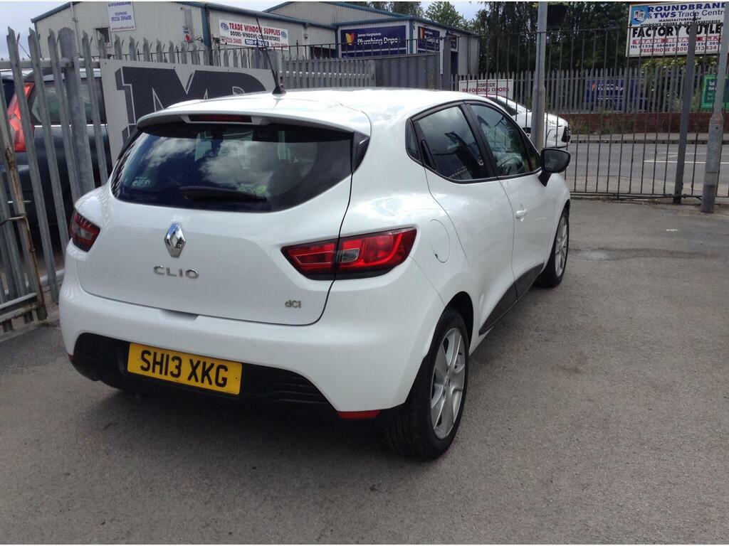 Renault Clio 1.5 Dci Expression Euro 5 S S White #6