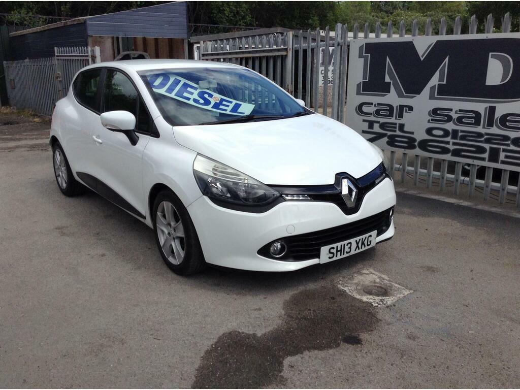 Renault Clio 1.5 Dci Expression Euro 5 S S White