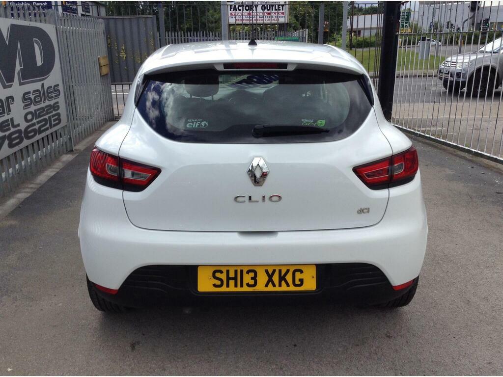 Renault Clio 1.5 Dci Expression Euro 5 S S White #5